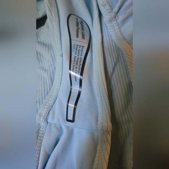 California Waves baby blue swimsuit szM NWT - Picture 6 of 7